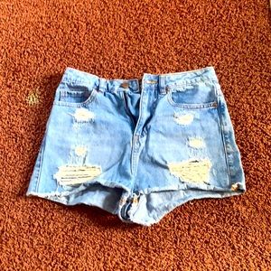 Primark High-Waisted Classic Shorts - Size 0